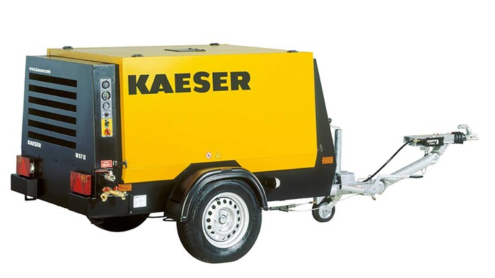 Mobilair 57 portable compressor