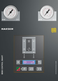 Operating parameters and messages available in real-time with the ECO CONTROL SMART controller.
