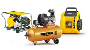 Portable reciprocating compressors from KAESER
